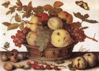 Ast, Balthasar van der - Graphic Fruit Basket